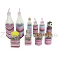 Glass Jar With Weaving-Oil Bottle (TM1208)